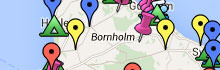 Interaktive Bornholm-Karte