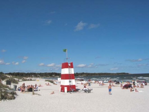 Turm der Rettungswacht am Balka Strand