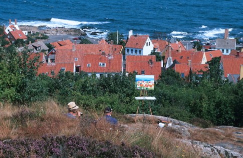 Gudhjem Blick von Bokul