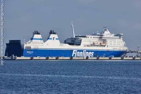 Die Nordlink der Reederei Finnlines in Malmö - eine Option auf dem Weg nach Südschweden