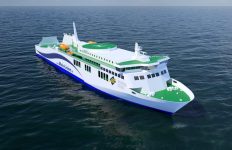 Als Nachfolger für M/S Hammerodde bestellt: Neue RoPax-Fähre von Mols-Linien Foto: © Rauma Marine Constructions