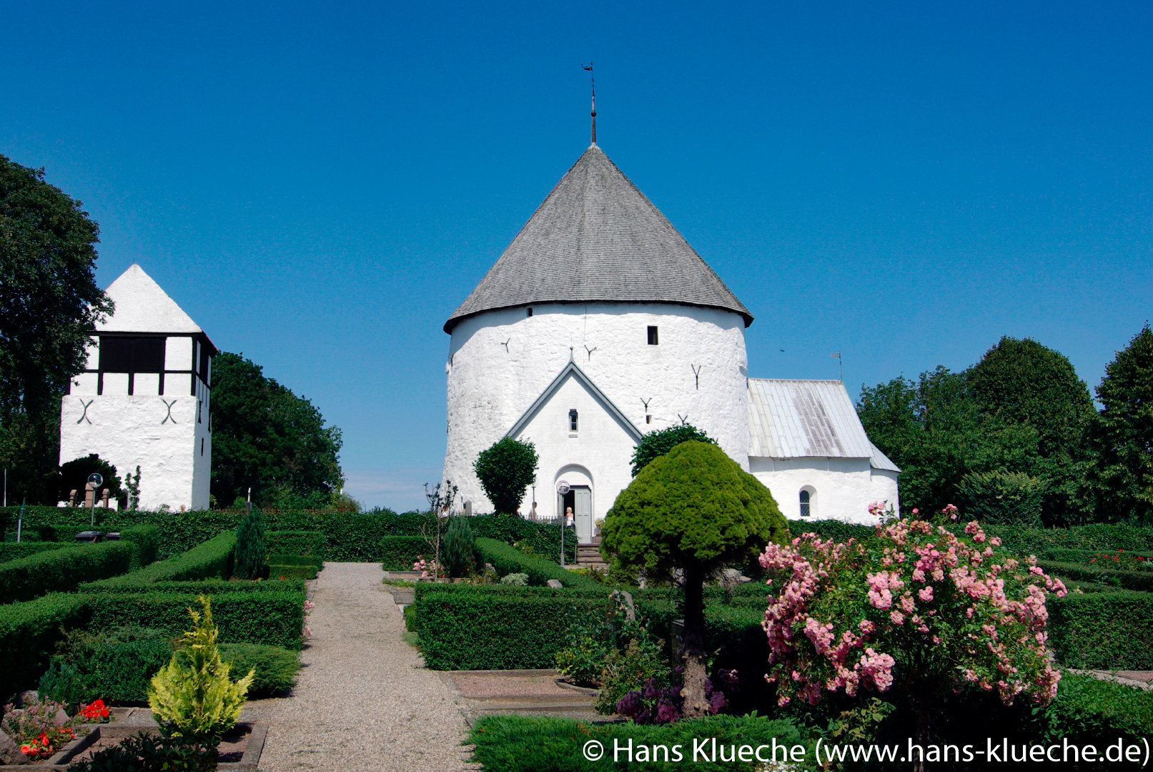 Die Nylars Kirke ist die jüngste Rundkirche auf Bornholm