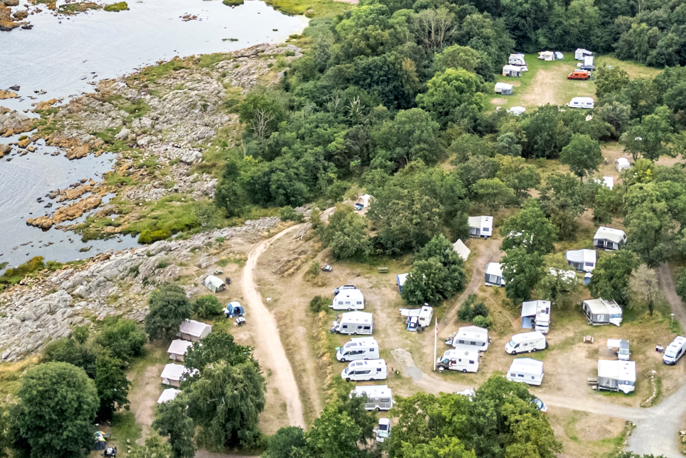 Camping auf Bornholm
