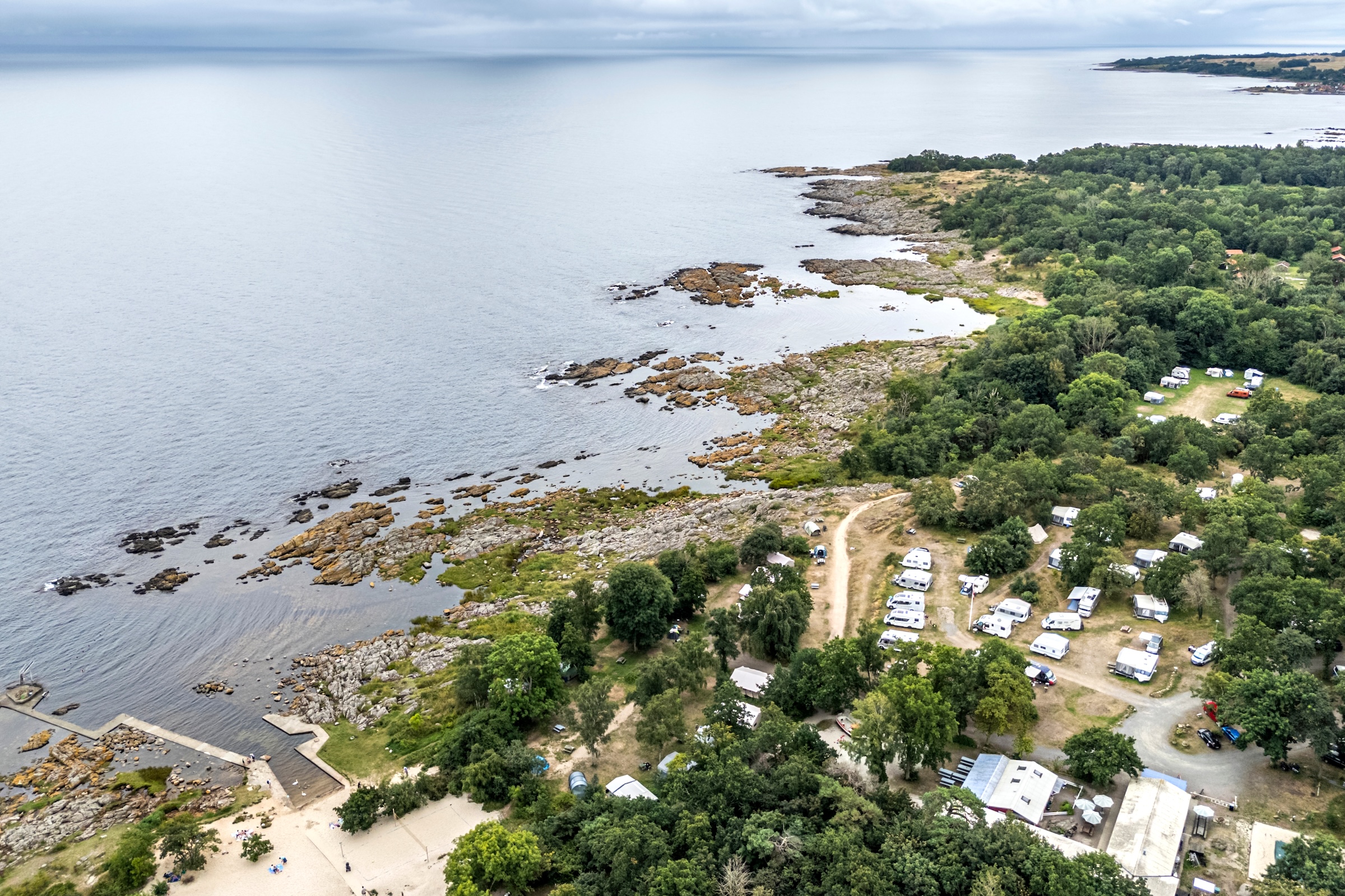 Hullehavn bei Svaneke